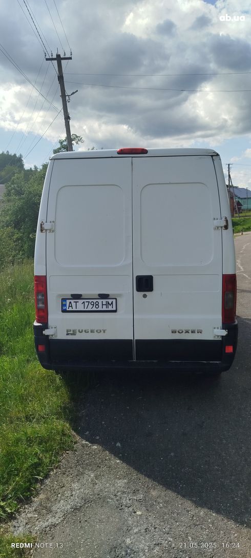 Peugeot Boxer 2005 белый - фото 2