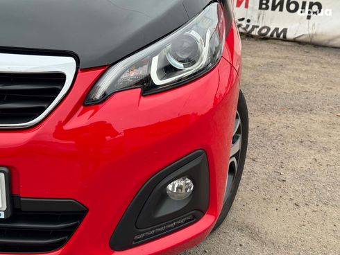 Peugeot 108 2018 красный - фото 9