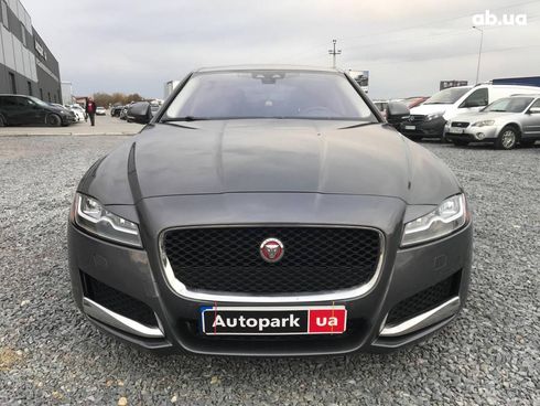 Jaguar XF 2016 серый - фото 2
