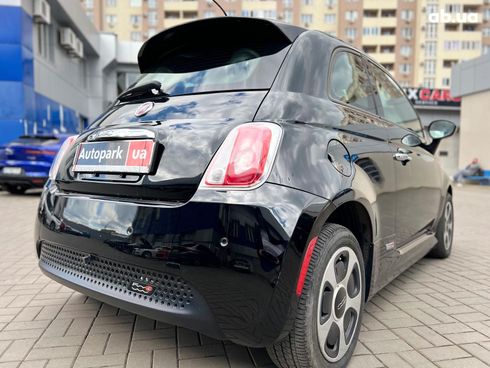 Fiat 500E 2016 черный - фото 11