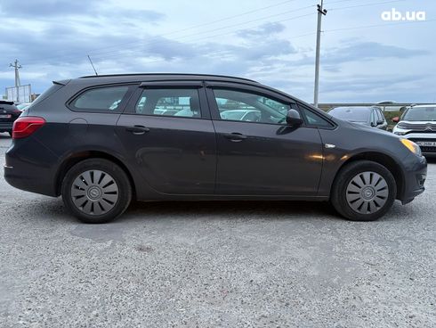 Opel astra j 2015 серый - фото 4