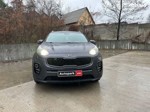 Kia Sportage 2016 серый - фото 2