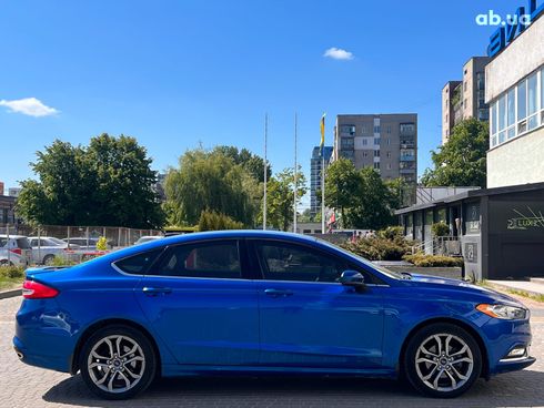 Ford Fusion 2016 синий - фото 21
