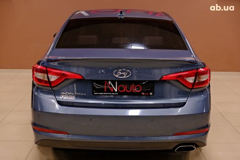 Hyundai Sonata 2017 синий - фото 6