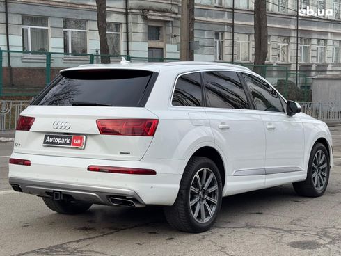 Audi Q7 2019 белый - фото 4