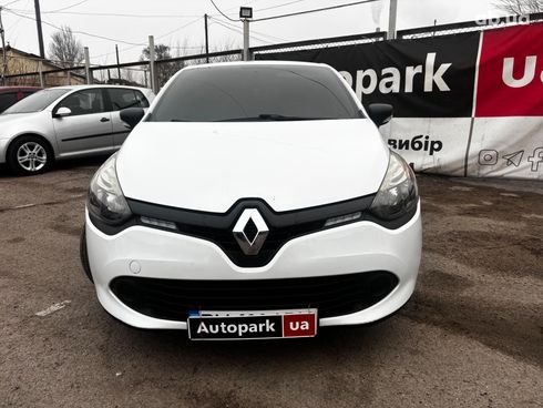 Renault Clio 2014 белый - фото 2