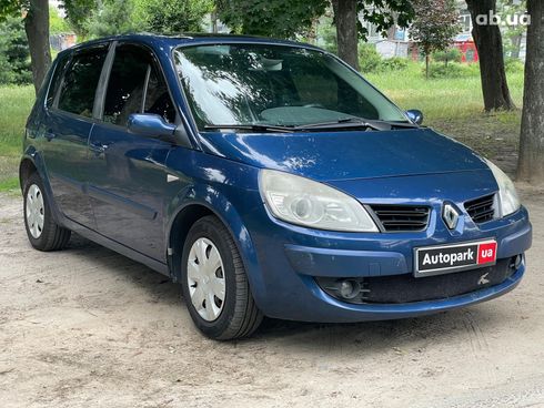 Renault Scenic 2008 синий - фото 3