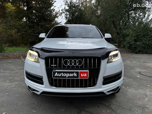 Audi Q7 2013 белый - фото 2