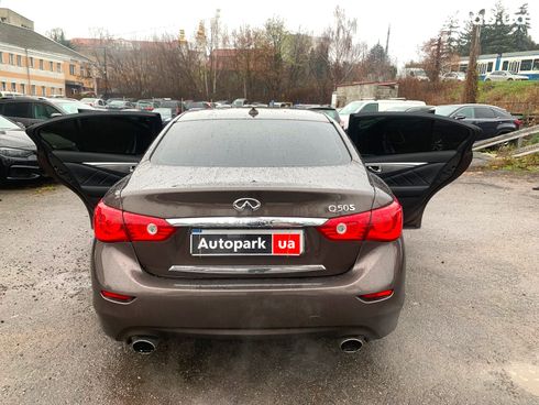 Infiniti Q50 2013 коричневый - фото 37