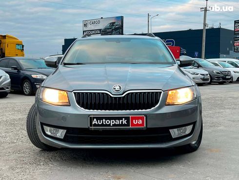 Skoda octavia a7 2013 серый - фото 2