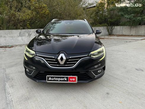 Renault Megane 2016 черный - фото 2