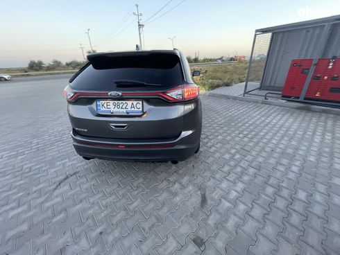 Ford Edge 2017 серый - фото 3