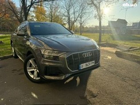 Audi Q8 2019 серый - фото 8