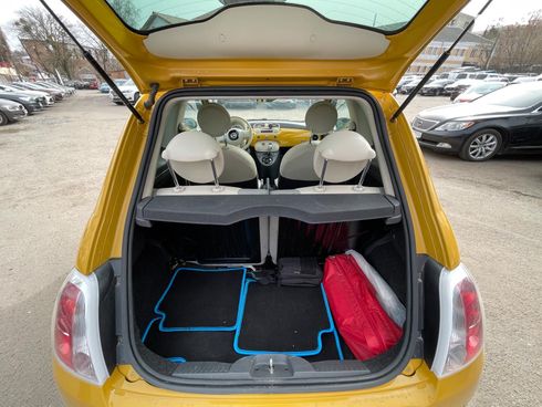 Fiat 500 2014 желтый - фото 31