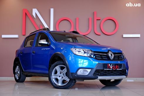 Renault Sandero Stepway 2019 голубой - фото 4