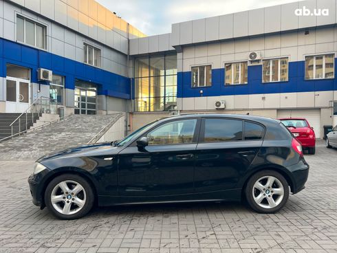 BMW 1 серия 2006 черный - фото 14