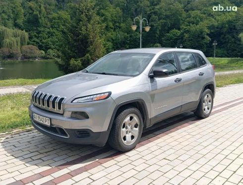 Jeep Cherokee 2017 серый - фото 5