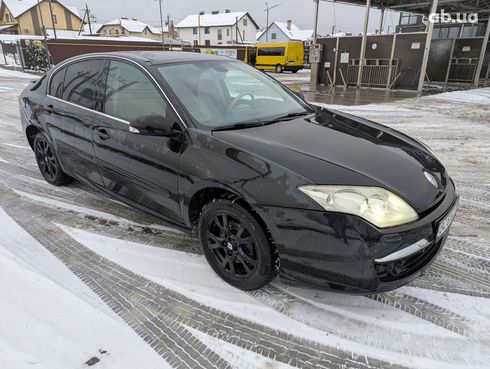 Renault Laguna 2008 черный - фото 3