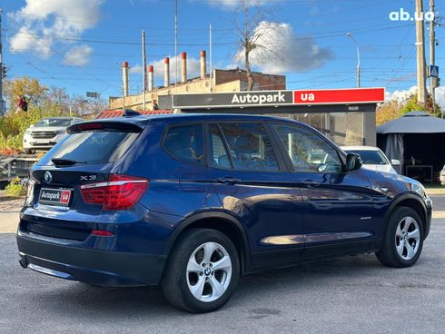 BMW X3 2011 синий - фото 11