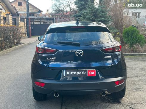 Mazda CX-3 2019 синий - фото 9