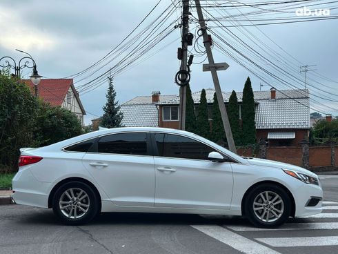 Hyundai Sonata 2017 белый - фото 9