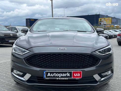 Ford Fusion 2017 серый - фото 2