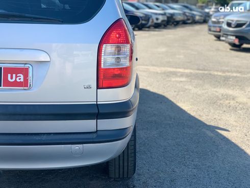 Opel Zafira 2003 серый - фото 11