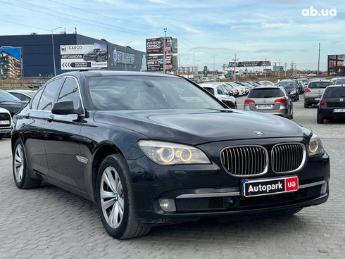 BMW 7 серия 2008 черный - фото 12