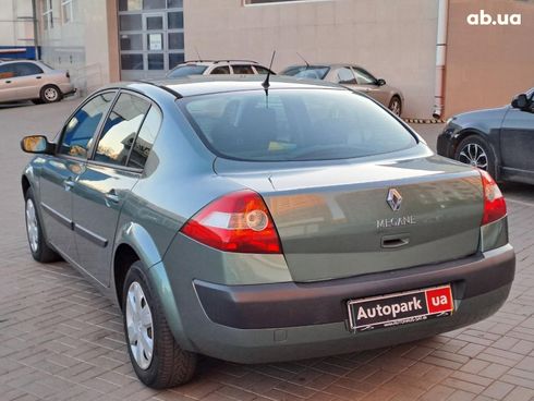 Renault Megane 2005 зеленый - фото 6
