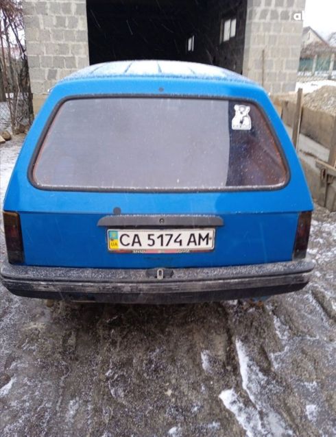 Opel Rekord 1985 синий - фото 9