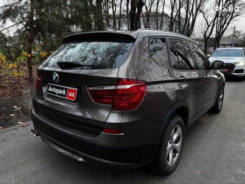 BMW X3 2011 коричневый - фото 6