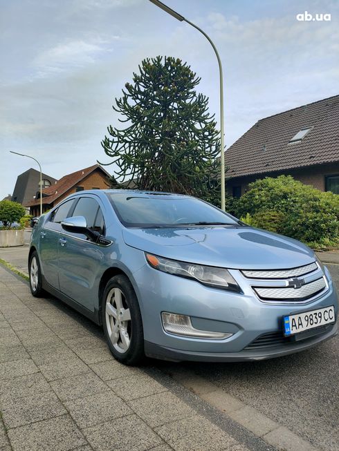 Chevrolet Volt 2014 голубой - фото 14