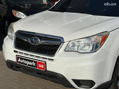 Subaru Forester 2014 белый - фото 4