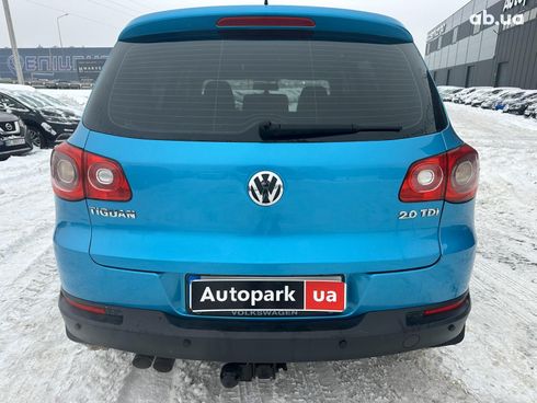 Volkswagen Tiguan 2008 синий - фото 8