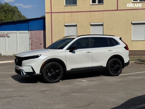Honda CR-V 2023 белый - фото 2