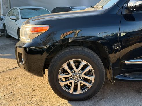 Toyota land cruiser 200 2015 черный - фото 16