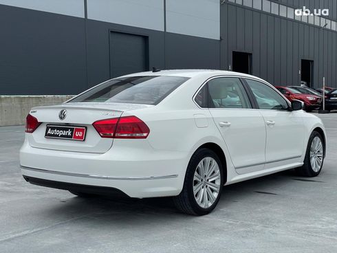 Volkswagen passat b7 2012 белый - фото 12