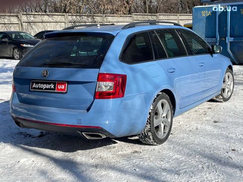 Skoda octavia a7 2015 синий - фото 5