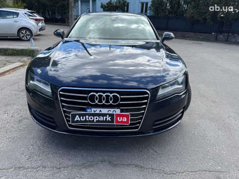 Audi A7 2014 синий - фото 2