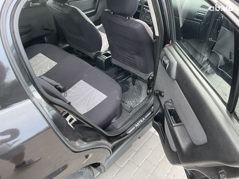 Opel Astra G 2008 черный - фото 6