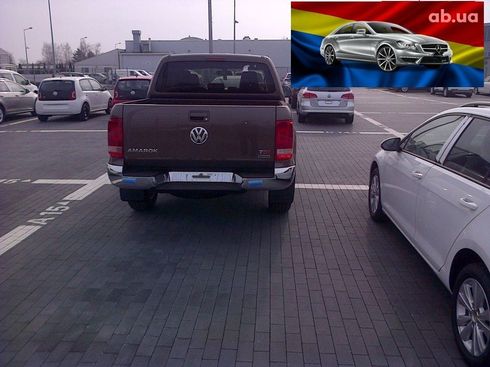Volkswagen Amarok 2014 коричневый - фото 3