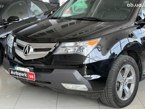 Acura MDX 2008 черный - фото 4