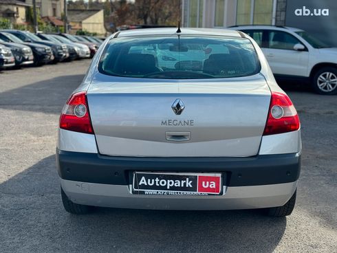 Renault Megane 2005 серый - фото 7