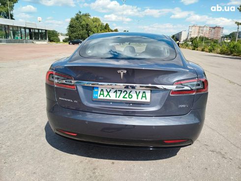 Tesla Model S 2018 серый - фото 2