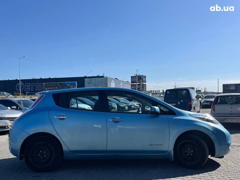 Nissan Leaf 2014 синий - фото 3
