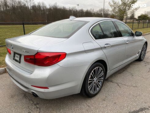 BMW 5 серия 2019 серебристый - фото 5