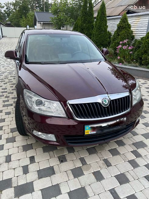 Skoda octavia a5 2012 красный - фото 5