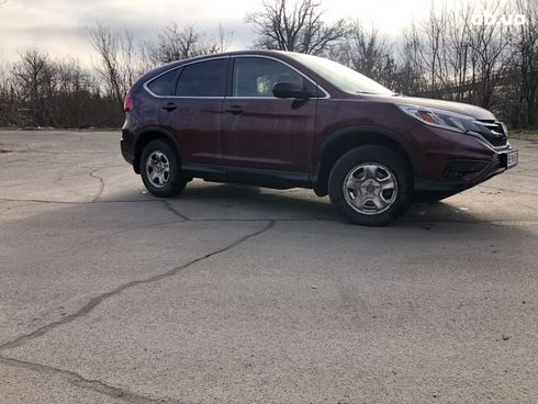 Honda CR-V 2016 вишневый - фото 5