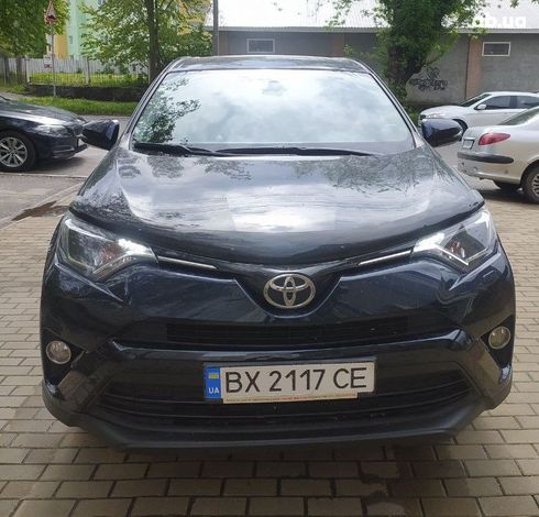 Toyota RAV4 2017 синий - фото 3