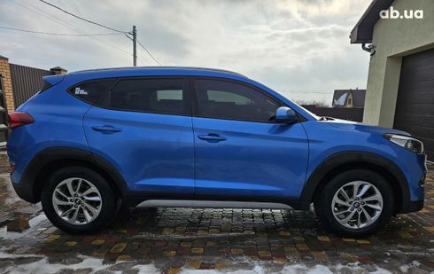 Hyundai Tucson 2017 голубой - фото 5